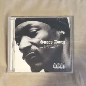 SNOOP DOGG MUSIC CD 2002 Y2K VINTAGE paid the cost to be the boss LIKE NEW